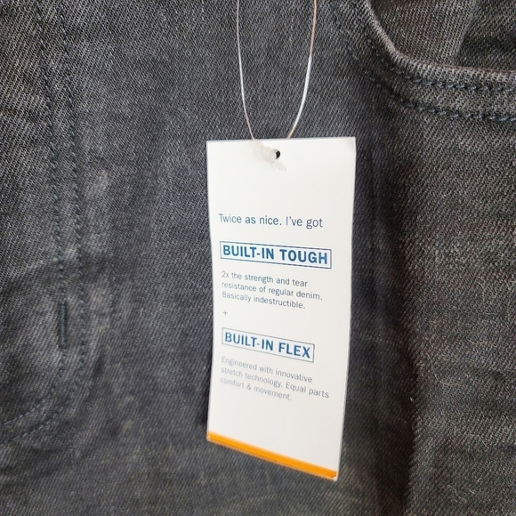 Old Navy Built-In Flex Straight Black Jeans NWT - Picture 6 of 10